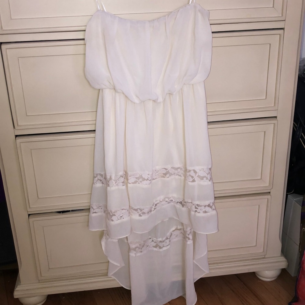 Double Zero strapless dress